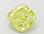 1.65 Ct. Fancy Intense  Yellow Cushion Lab Grown Diamond