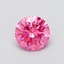 1.00 Ct. Fancy Vivid  Pink Round Lab Grown Diamond
