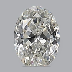 Oval diamond — real photo