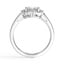 Vintage-Inspired Unique Halo Diamond Ring, smallview