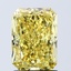 2.04 Ct. Fancy Vivid Yellow Radiant Lab Grown Diamond