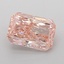 1.53 Ct. Fancy Vivid Pink Radiant Lab Grown Diamond