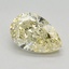 1.11 Ct. Fancy Light Yellow Pear Lab Grown Diamond
