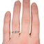 The Banks Ring, smallzoomed in top view on a hand