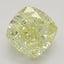2.03 Ct. Fancy Yellow Cushion Diamond