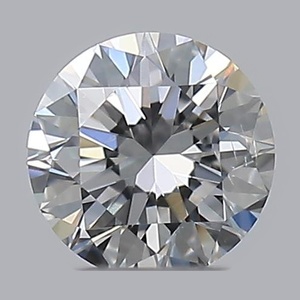 Round diamond — real photo