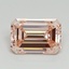 3.03 Ct. Fancy Intense Pink Emerald Lab Grown Diamond