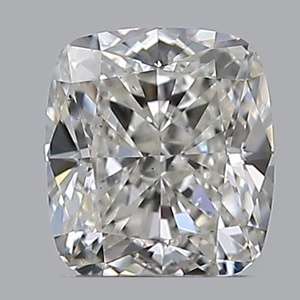 Cushion diamond — real photo
