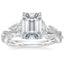 18K White Gold Luxe Secret Garden Diamond Ring (3/4 ct. tw.), smalltop view