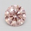 1.82 Ct. Fancy Vivid Pink Round Lab Grown Diamond