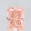 2.72 Ct. Fancy Intense Pink Radiant Lab Grown Diamond