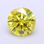 1.68 Ct. Fancy Vivid  Yellow Round Lab Grown Diamond