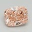 2.10 Ct. Fancy Vivid Pink Cushion Lab Grown Diamond