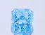 2.01 Ct. Fancy Vivid Blue Radiant Lab Grown Diamond