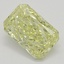 1.28 Ct. Fancy Yellow Radiant Diamond