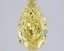1.58 Ct. Fancy Vivid Yellow Yellow Pear Lab Grown Diamond
