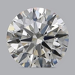 Round diamond — real photo