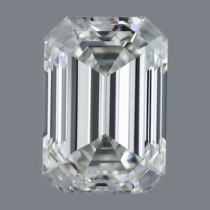 Emerald diamond — real photo