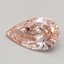 0.51 Ct. Fancy Intense Pink Pear Lab Grown Diamond
