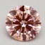 2.50 Ct. Fancy Intense Pink Round Lab Grown Diamond
