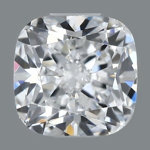 Cushion diamond — real photo