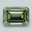 3.02 Ct. Fancy Vivid Green Emerald Lab Grown Diamond