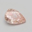 0.64 Ct. Fancy Intense Pink Pear Lab Grown Diamond