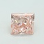 5.01 Ct. Fancy Vivid Pink Princess Lab Grown Diamond