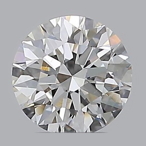Round diamond — real photo