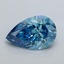2.03 Ct. Fancy Vivid Blue Pear Lab Grown Diamond