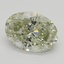 2.00 Ct. Fancy Grayish Greenish Yellow Oval Diamond