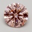 2.09 Ct. Fancy Intense Pink Round Lab Grown Diamond