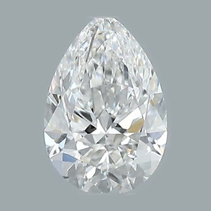 Pear diamond — real photo