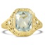 Retro Aquamarine Vintage Ring