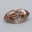 1.52 Ct. Fancy Light Pinkish Brown Marquise Lab Grown Diamond