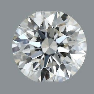 Round diamond — real photo