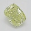 1.70 Ct. Fancy Yellow Cushion Diamond