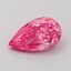 1.03 Ct. Fancy Vivid  Pink Pear Lab Grown Diamond
