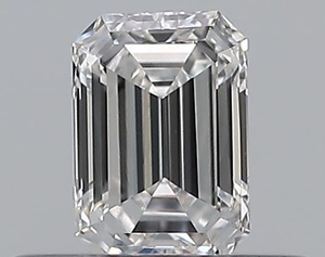 Emerald diamond — real photo
