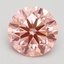 2.32 Ct. Fancy Intense Pink Round Lab Grown Diamond