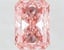7.09 Ct. Fancy Vivid Pink Radiant Lab Grown Diamond