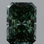 2.08 Ct. Fancy Vivid Green Radiant Lab Grown Diamond