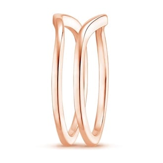 Chevron Nested Ring Stack