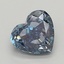 2.51 Ct. Fancy Intense  Blue Heart Lab Grown Diamond