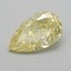 1.58 Ct. Fancy Intense  Yellow Pear Lab Grown Diamond