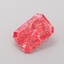 1.77 Ct. Fancy Vivid Pink Radiant Lab Grown Diamond