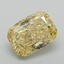 5.05 Ct. Fancy Intense  Yellow Cushion Lab Grown Diamond