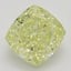 1.62 Ct. Fancy Yellow Cushion Diamond