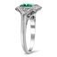 The Sedlow Ring, smalltop view on a hand