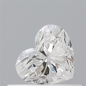 Heart diamond — real photo